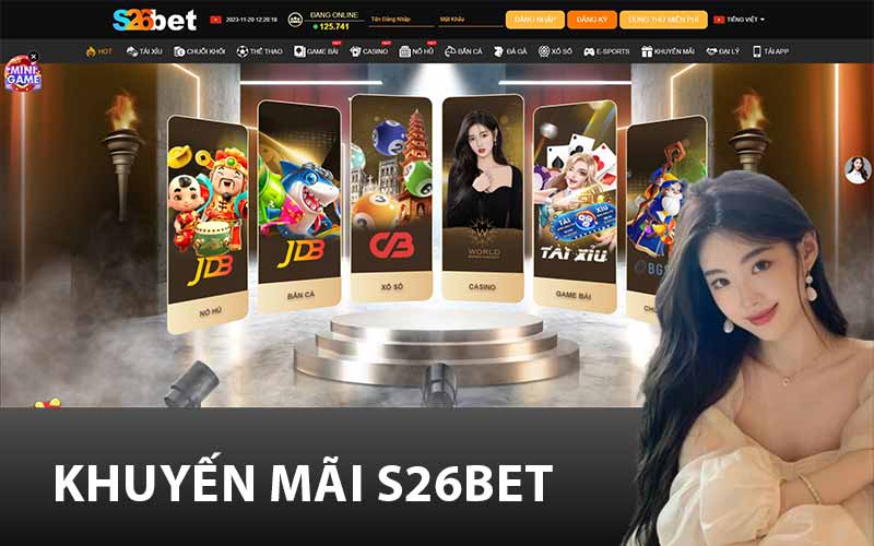 Khuyến mãi S26Bet