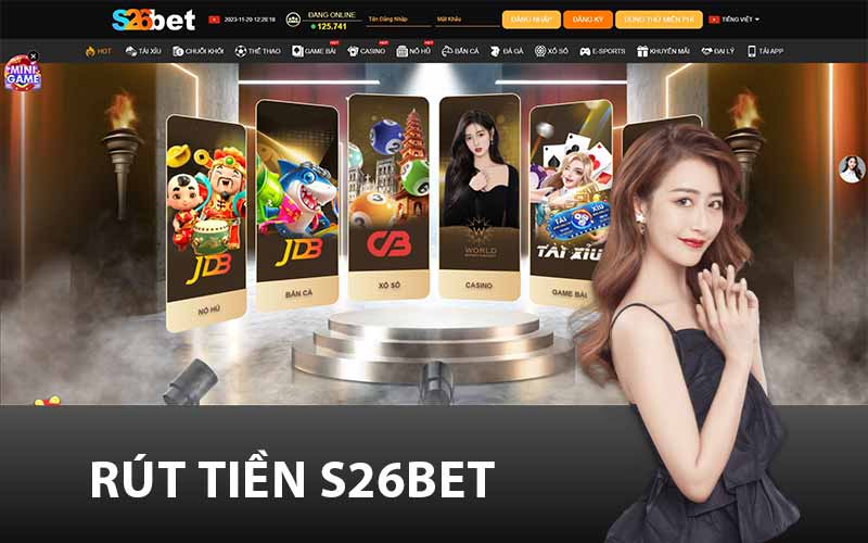 Rút tiền S26Bet