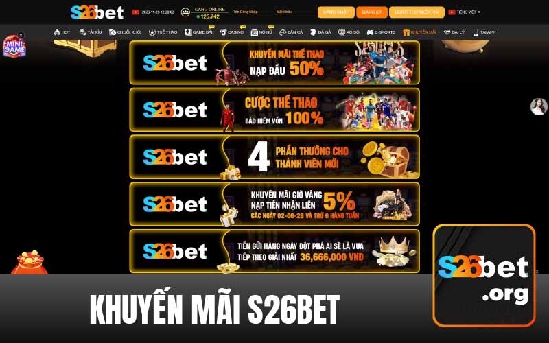 Nhiều sự kiện ưu đãi cực lời từ nhà cái