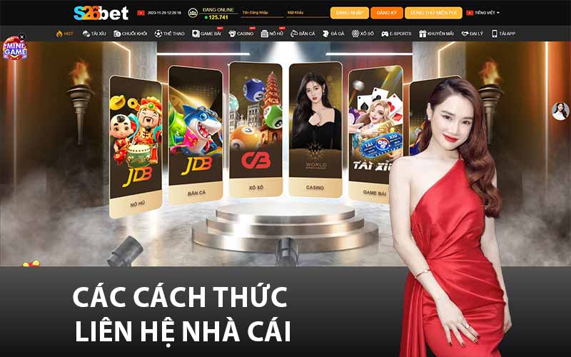 Các cách thức liên hệ nhà cái