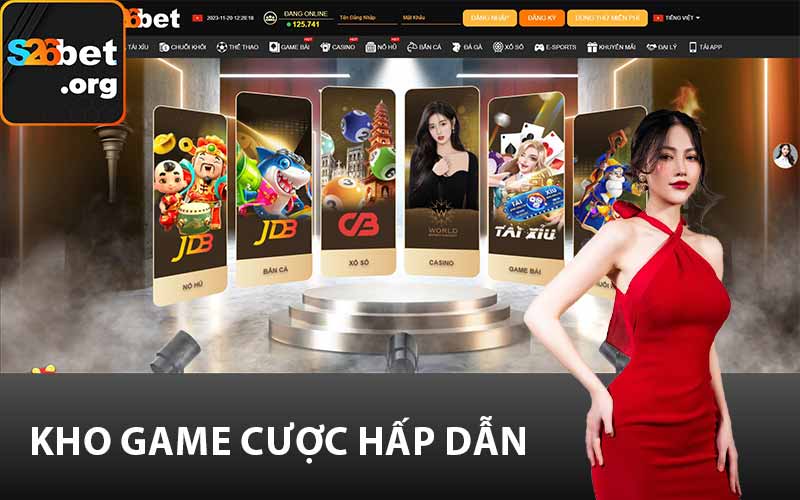 Kho game cược hấp dẫn